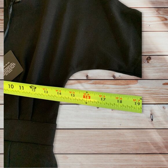 NWT Black Bobeau Dress Short Sleeve Size XSP - Picture 7 of 9